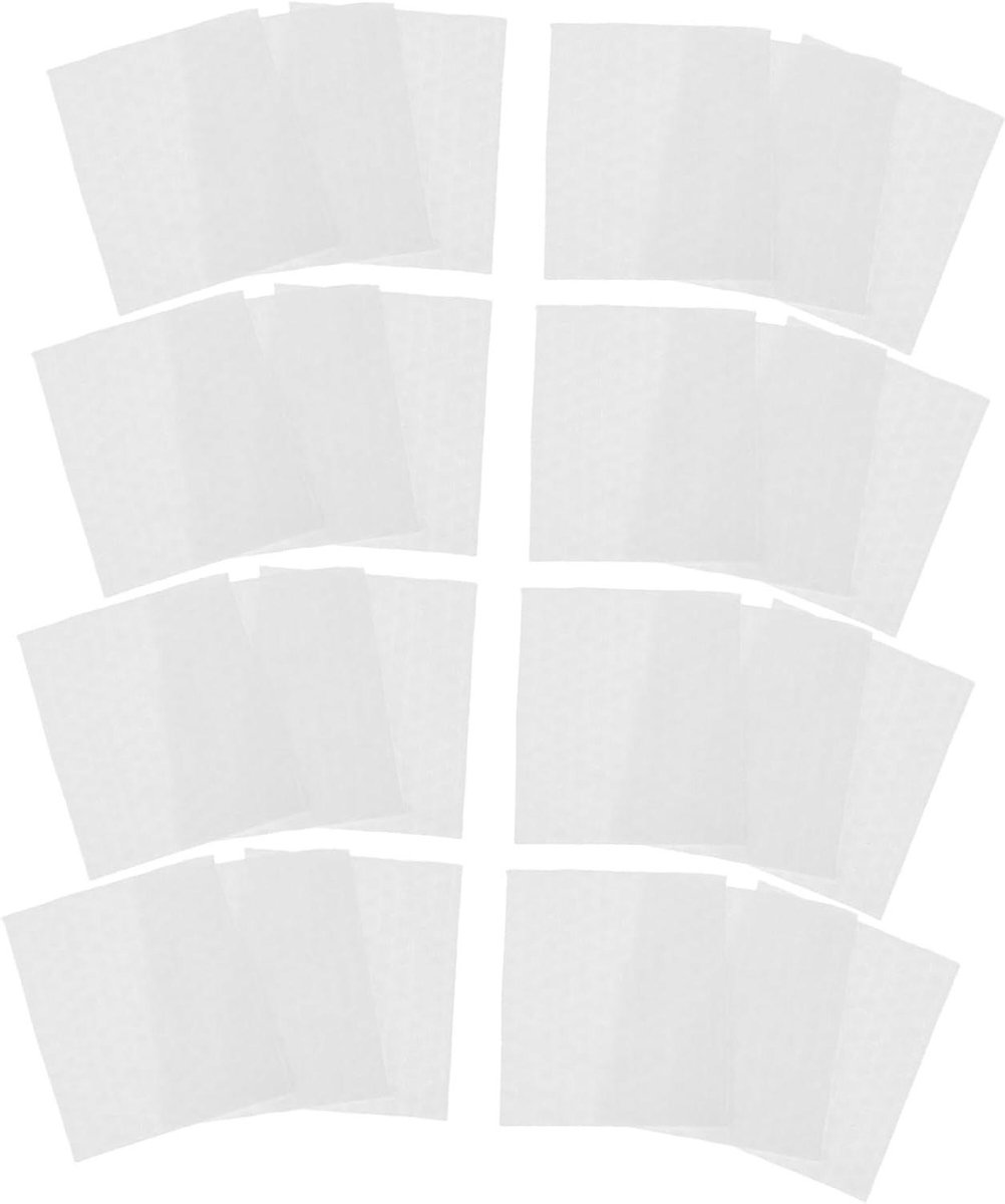 Wattenschijfjes Katoen - Make-up Pads - Make-up Verwijderen - Grootverpakking 450 Stuks - 6 x 5 cm - Wit