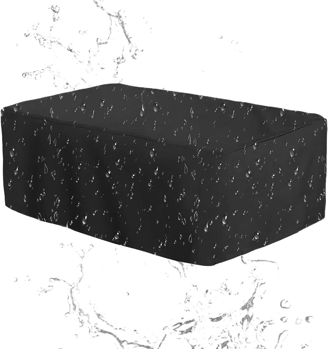 Voetbaltafelhoes - Tafelbeschermhoes - Tafel Beschermen - Waterdicht Stofbestendig - 160 x 115 x 50 cm - Zwart