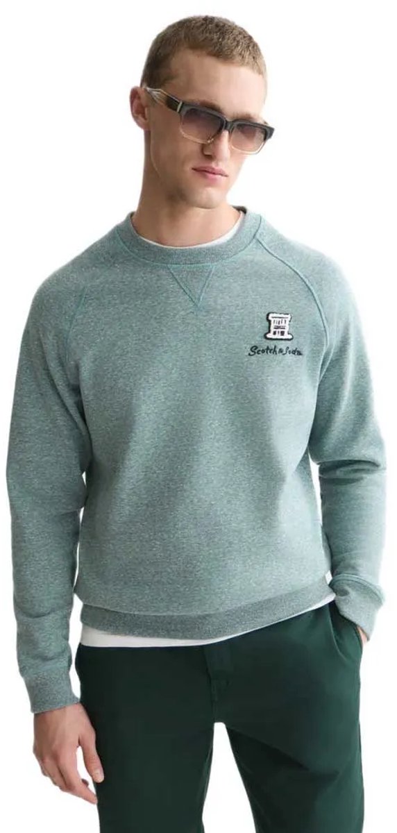 Scotch & Soda 186198 Sweatshirt Groen L Man