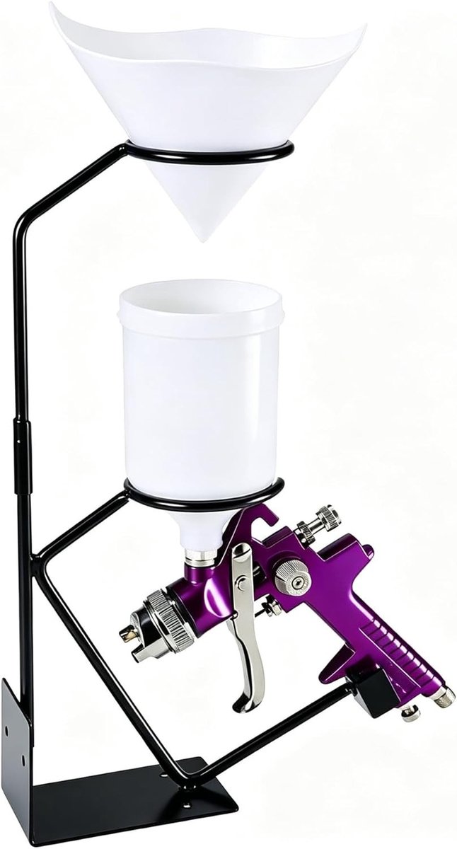 Spuitpistool Houder voor Muur en Werkbank - Ideaal voor Verf, Airbrush en Spuitwerk