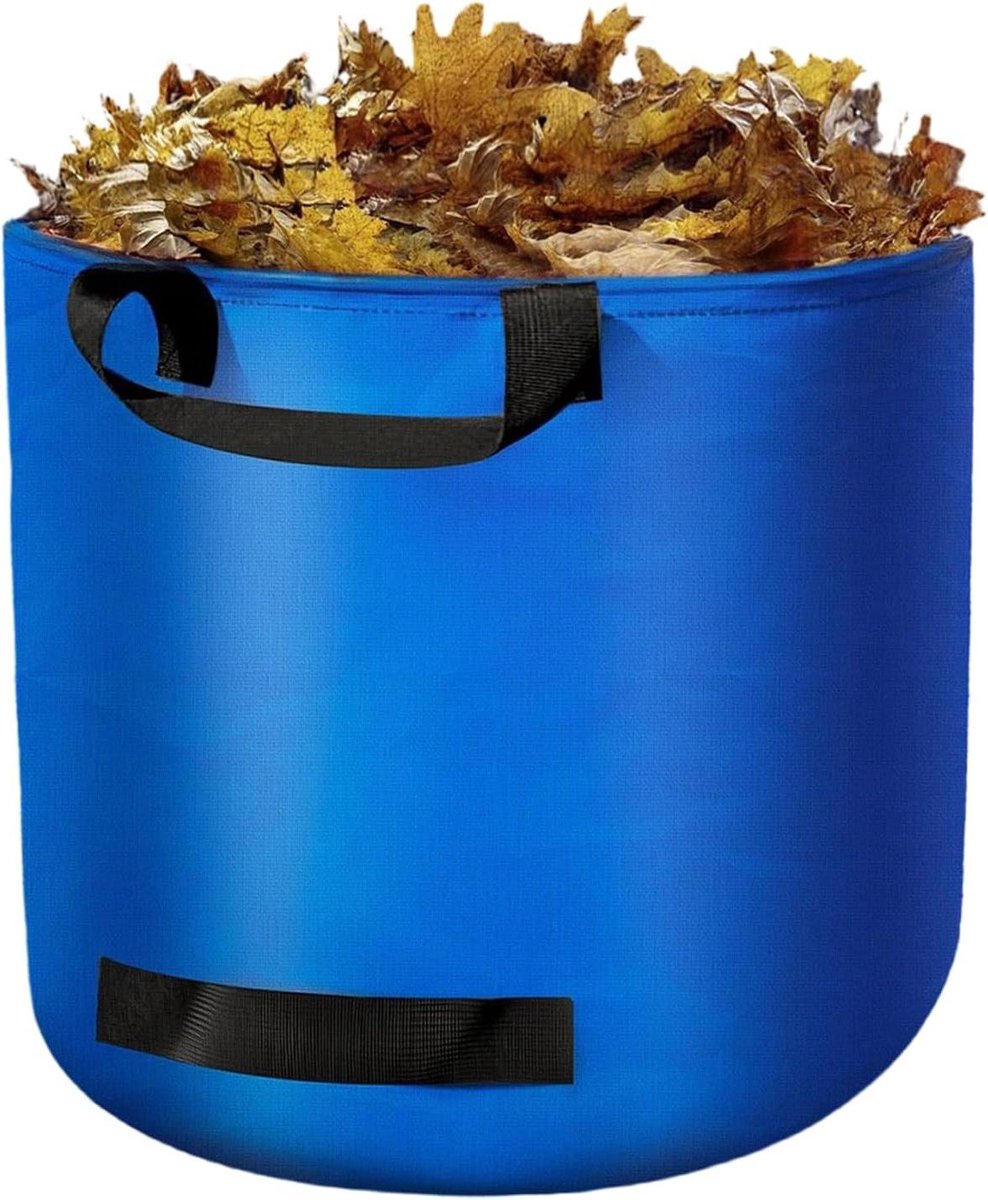 Herbruikbare Tuinzakken - Bladzakken Afvalzak - Tuinafval Verzamelen - Scheurbestendig Geweven Stof - 72 Gallon - Meerkleurig