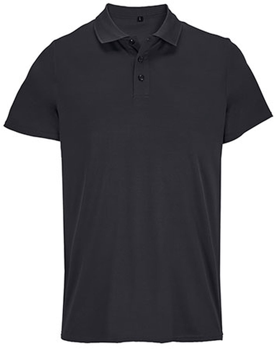SOL'S Unisex Pitcher Sports Polo Shirt L04442 - Black - XXL