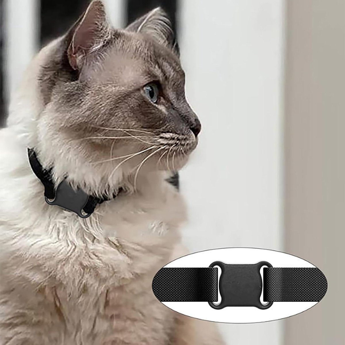GPS Tracker Huisdier - Locatie Tracker - Huisdier Veiligheid - Realtime Tracking - Lichtgewicht Ontwerp - Zwart