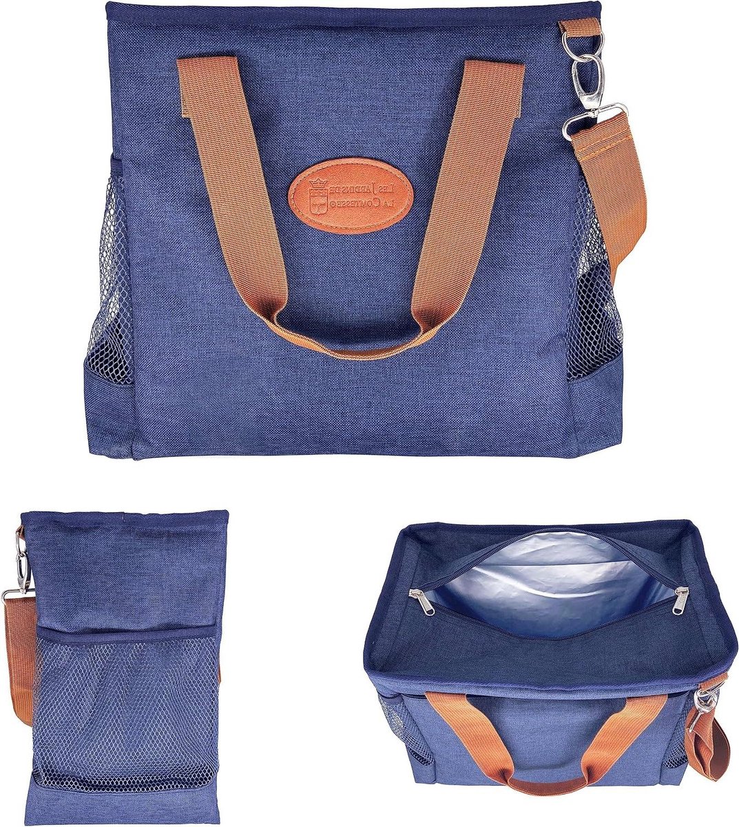 Picknick Koelbox - Isolatie Tas - Buiten Eten - Veel Opbergvakken - 20 Liter - Blauw