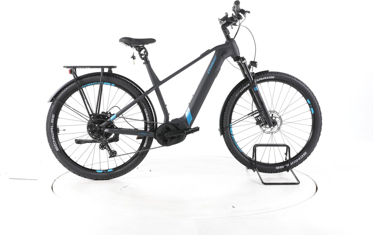 Conway Cairon C 2.0 Elektrische trekkingfiets Bosch Accu 625Wh 29 2023 zwart