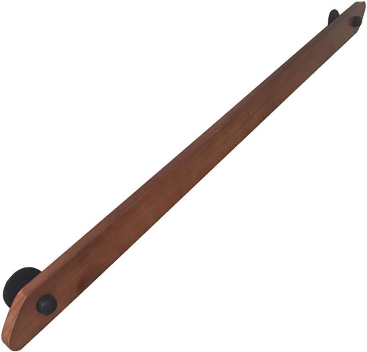 Trapleuning Hout - Steunbalk Muur - Veilig Traplopen - Massief Hout - 300 cm - Natuurlijk