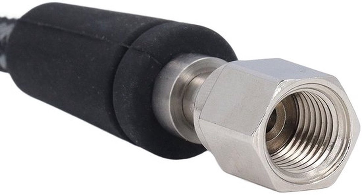 Duikslang Professionele Koolstofvezel - Hoge Drukslang - Duikaccessoire - Nauwkeurige Meting - Compact en Praktisch - 7/16-20 UNF Aansluiting - Hogedrukslang