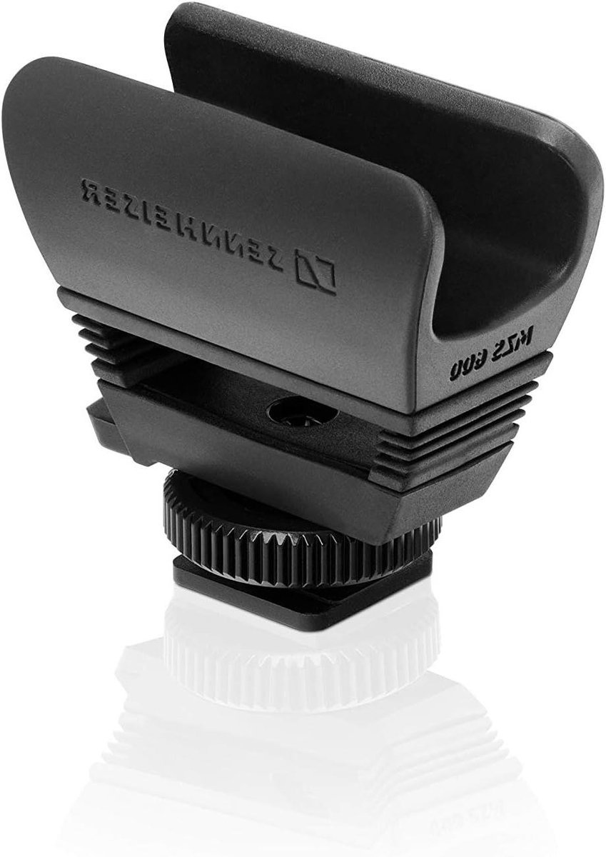 Microfoonhouder - Zwenkarm Klem - Camera Opname - Flitsschoen Adapter - 3.3 x 6.1 x 8.0 cm - Zwart