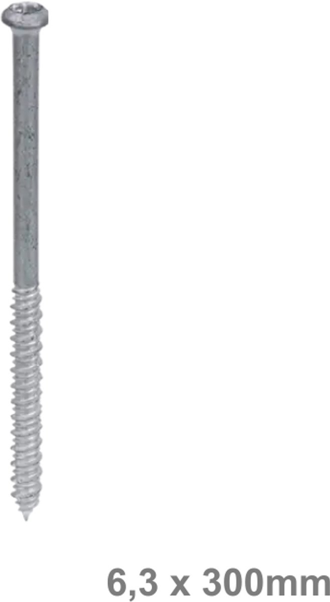 KLIMAS - WBSW - Zelftappende schroef 6,3x300mm