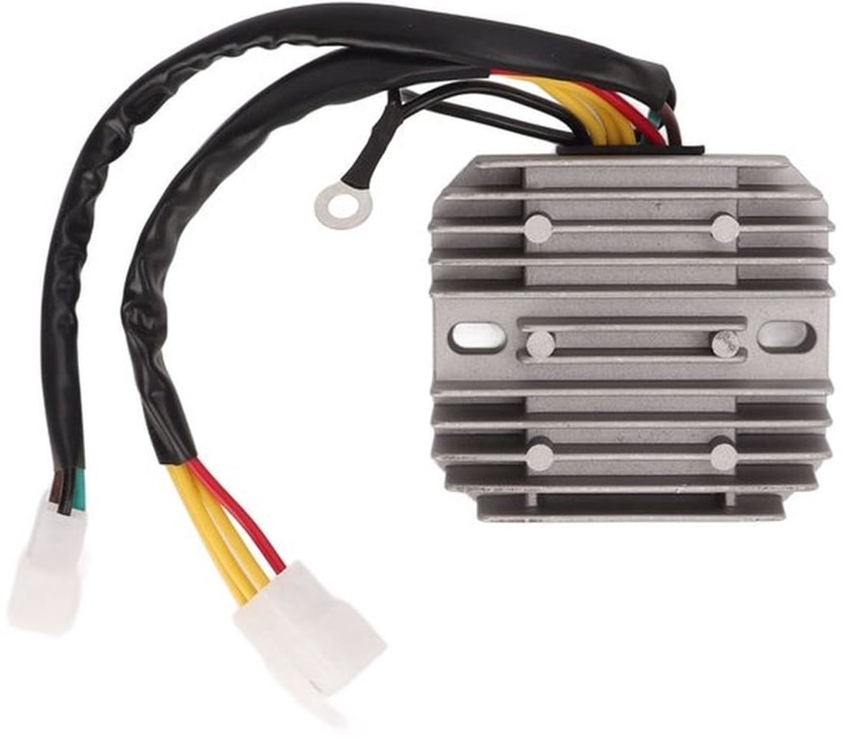 12V Motorfiets Spanningsregelaar Gelijkrichter Aluminium Vervanging voor Suzuki GT 380 550 750 TS 400 OE:32800-31021