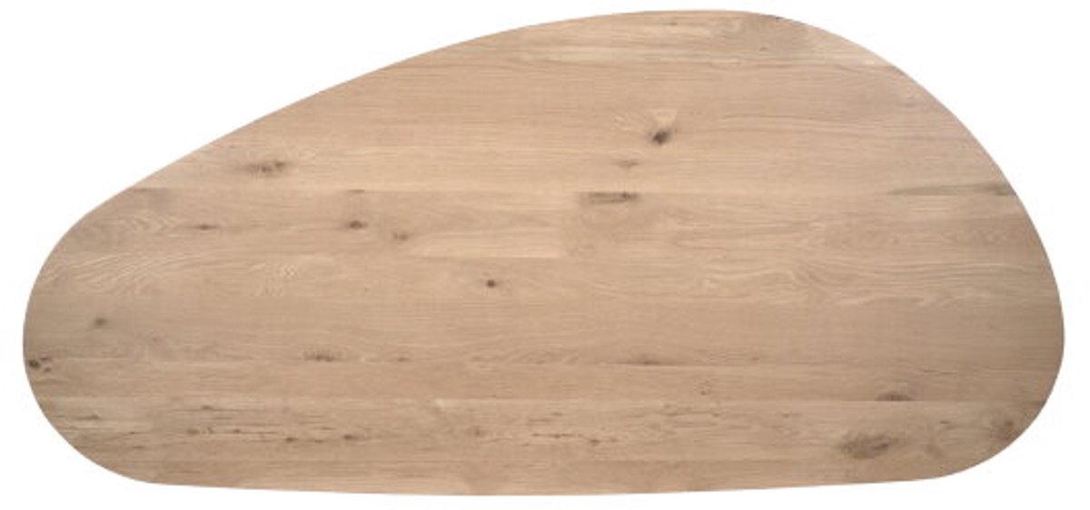 Eiken Tafelblad Cloud organisch 210 cm Naturel