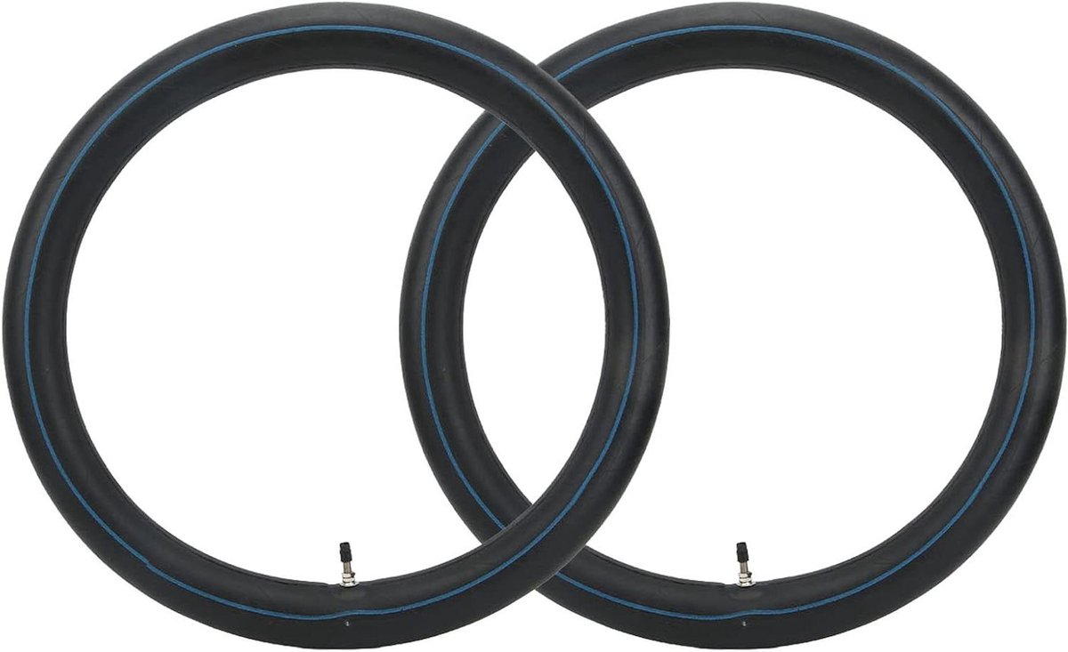 Binnenbanden Racefiets - Banden Motorcross - Veilig Rijden - Schokabsorberend Rubber - 18 inch 2.5-3.0 - Zwart