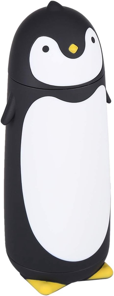 Dubbele Wand Reismok voor Kinderen en Studenten - 300ml, Ideaal voor Thuis en School, Zwart