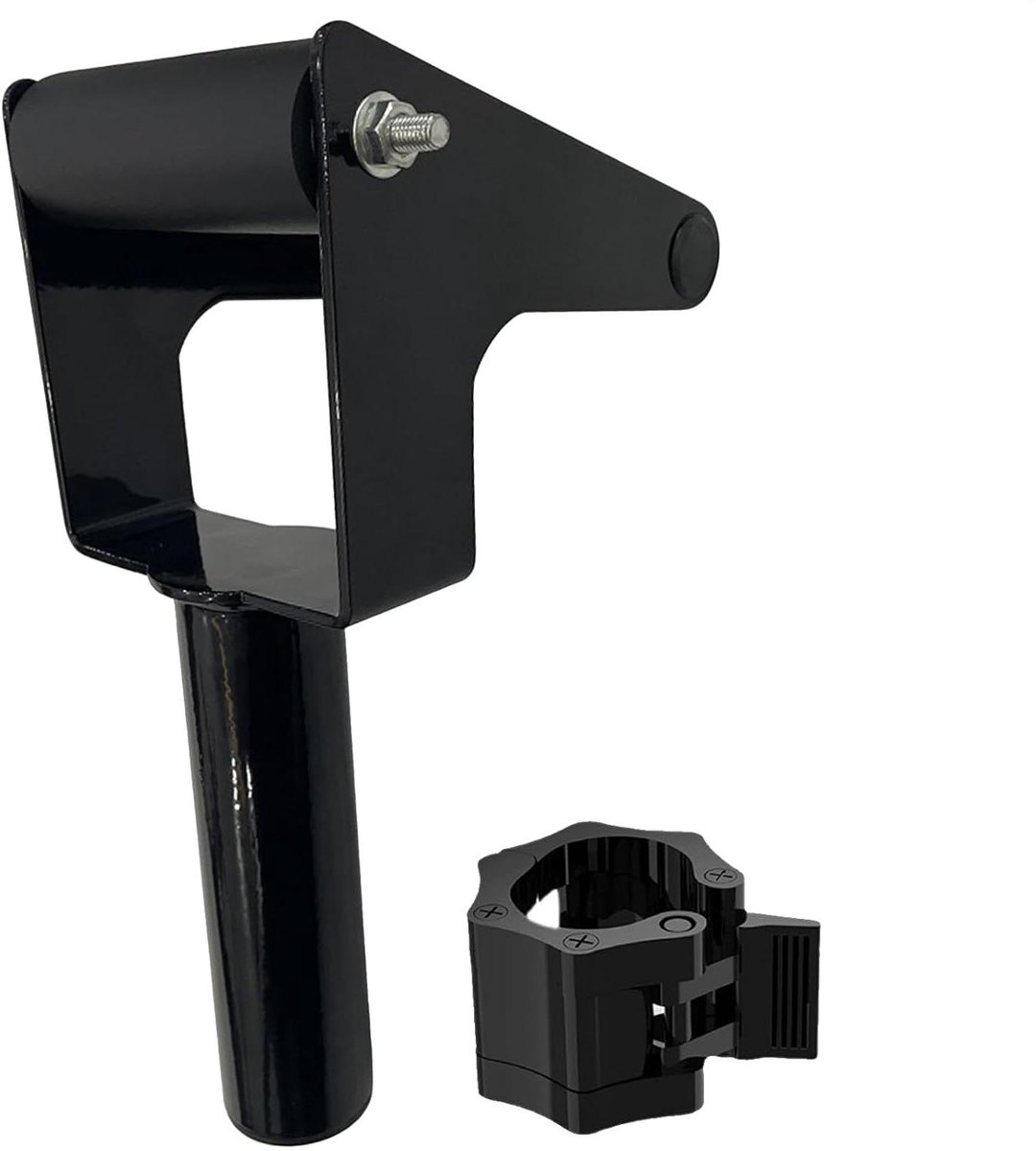 Tibialis Bar - Scheenbeentrainer Kuitheffer - Onderbeen Trainen - Ergonomisch Ontwerp - 417 Pond - Zwart