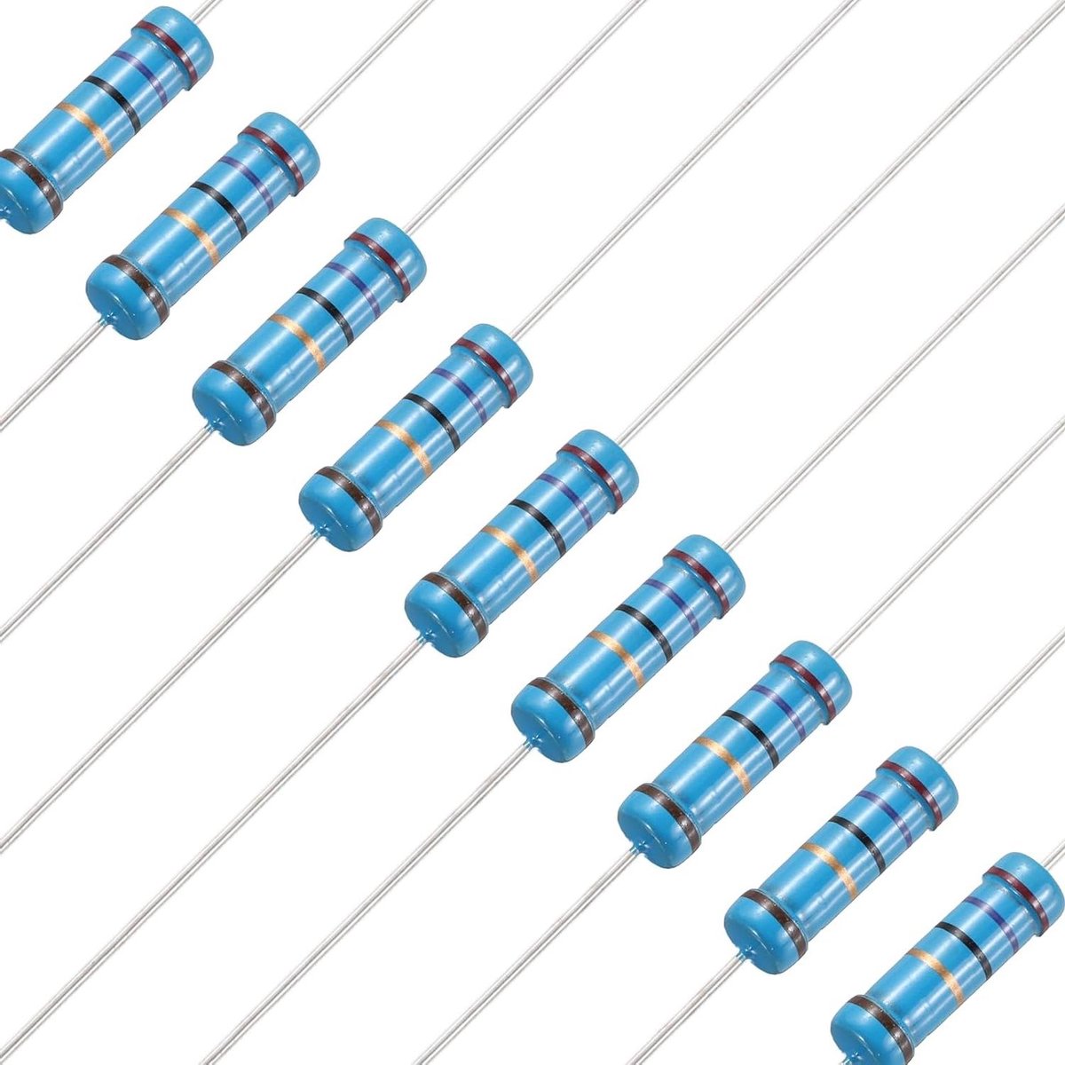 Vaste Weerstanden - Metaalfilm Weerstand - Elektronische Projecten - Hoge Precisie - 2W 27 Ohm - Niet van toepassing