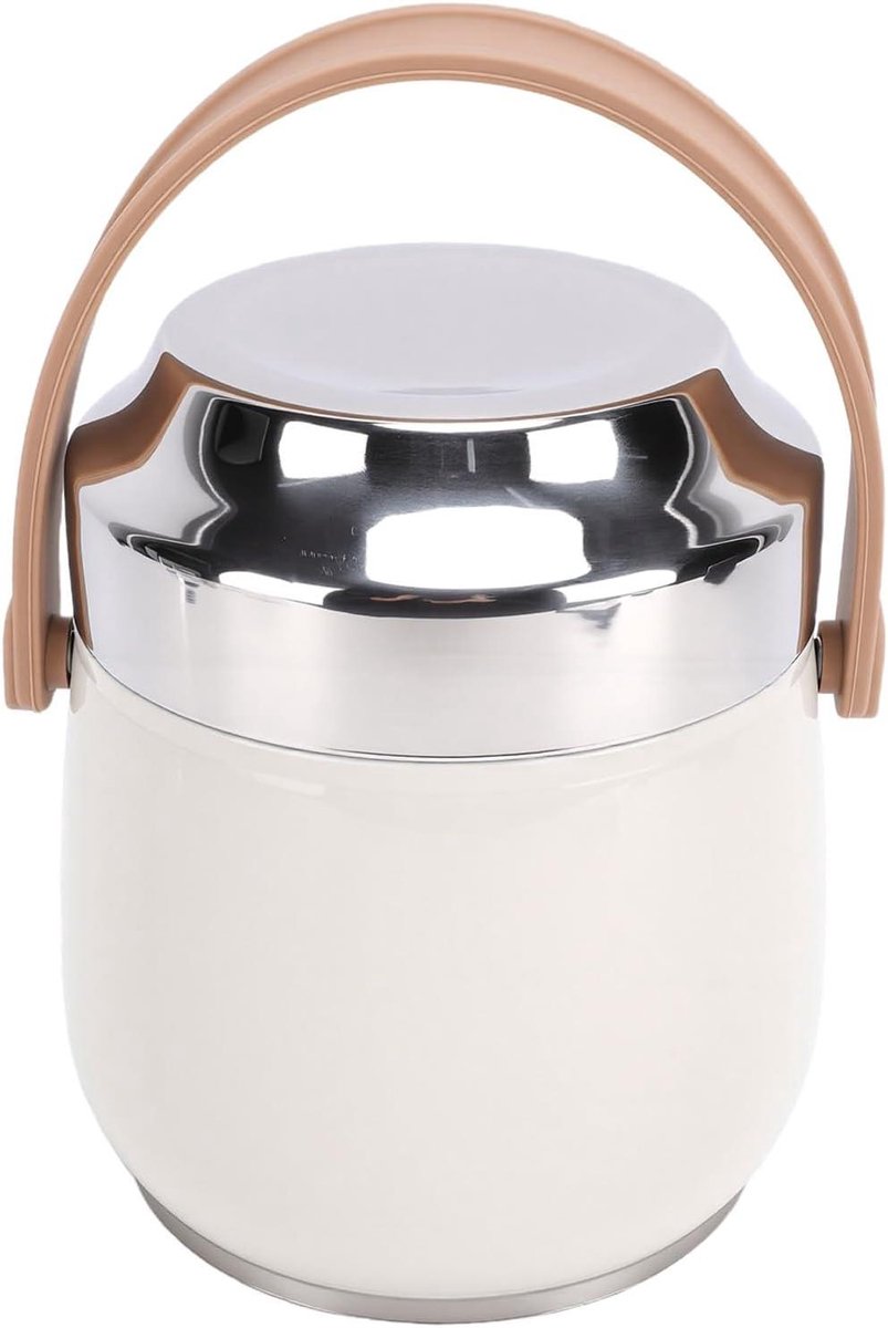 Geïsoleerde Voedselcontainer - Lunchpot Thermos - Maaltijden Warm Houden - Roestvrij Staal 304 - 24L x 19W x 18.5H cm