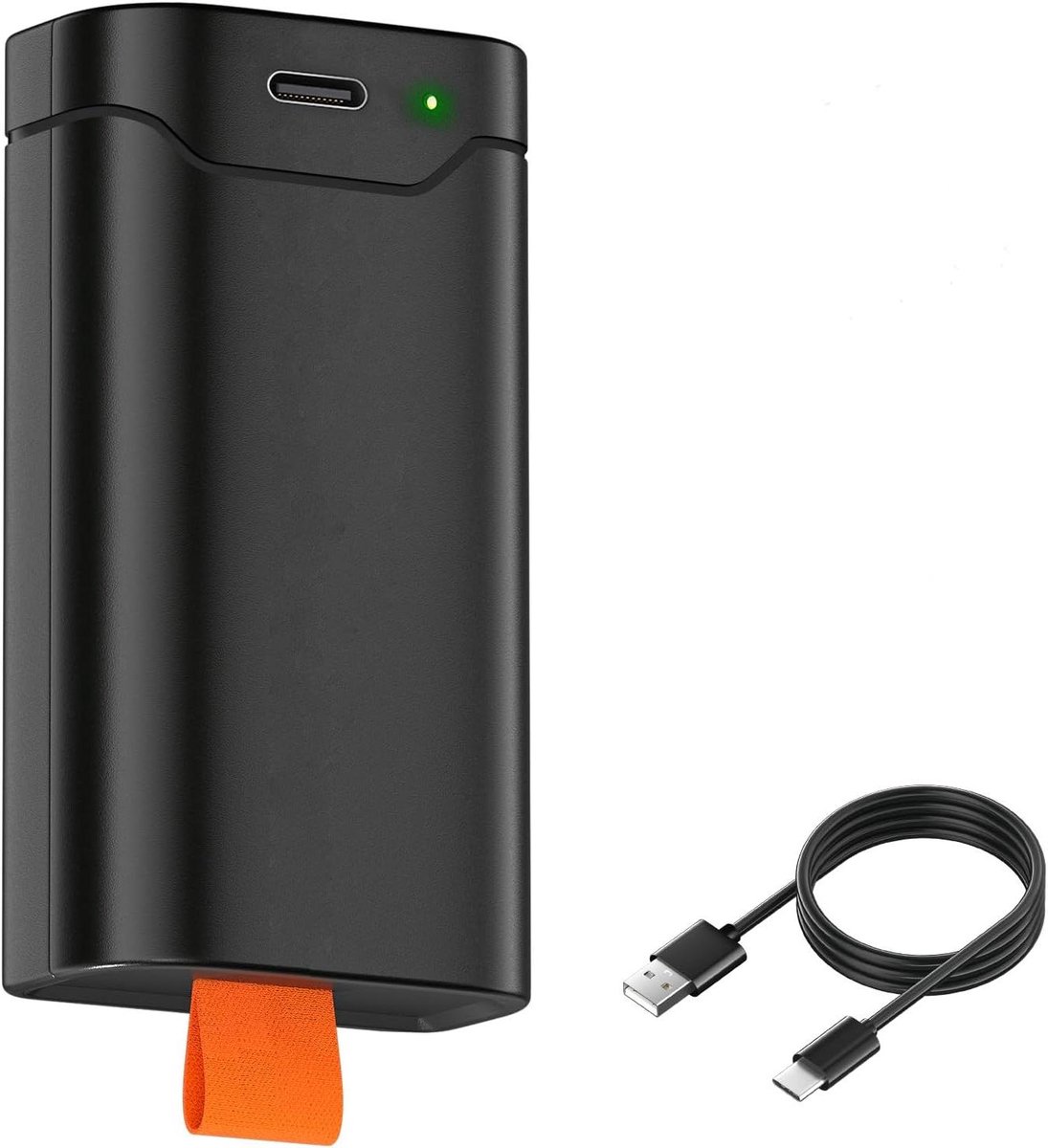 Reservebatterij - Accu Vervanging - Draagbare Muziek - Hoge Capaciteit - 6000 mAh - Zwart