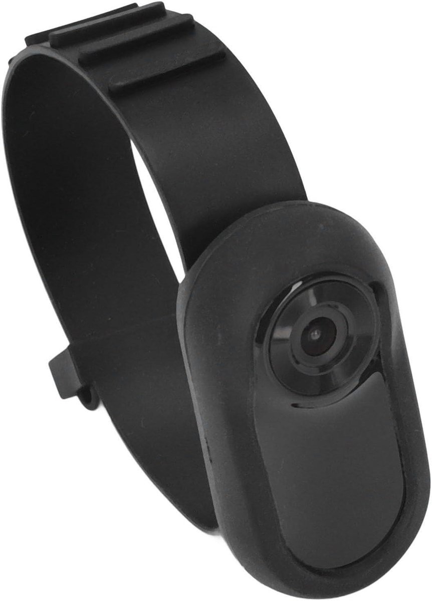Huisdier Halsband Camera - Hondencamera Kattencamera - Huisdier Activiteiten Vastleggen - 160 Graden Ultragroothoek - 1080P Full HD - Zwart