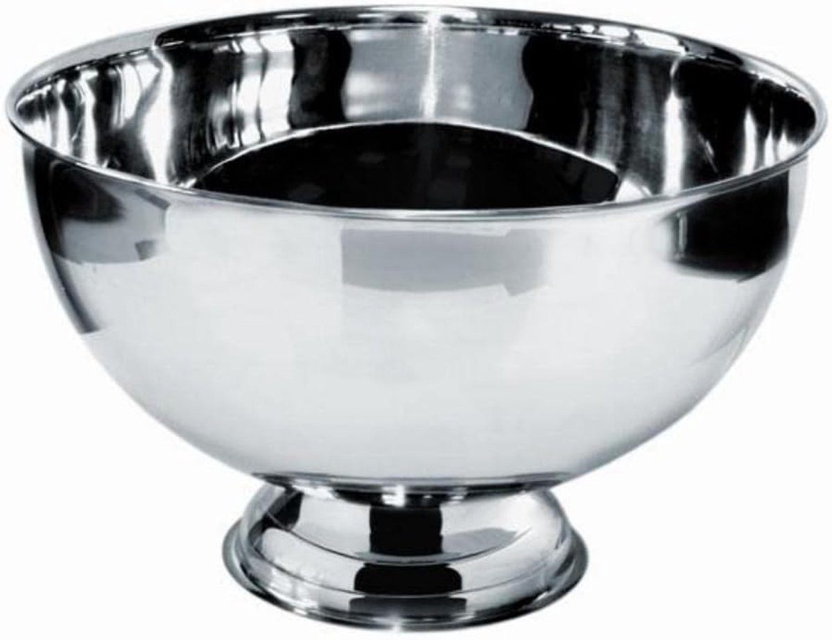 Champagnekoeler - Zilver - 38 cm - Roestvrij Staal - Voor Cava en Champagne