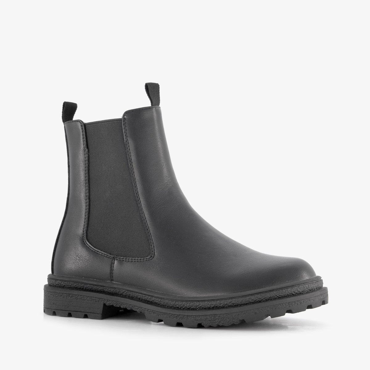 Blue Box meisjes Chelsea boots zwart - Maat 37 - Uitneembare zool