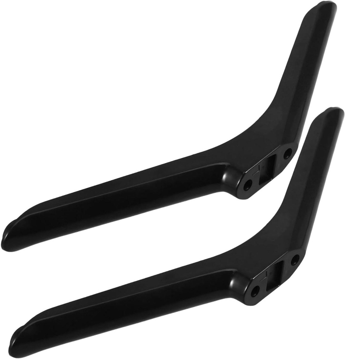 Universele TV Poten - Vervangende Voetjes - TV Stabiliseren - Antislip Ontwerp - 19 cm - Zwart
