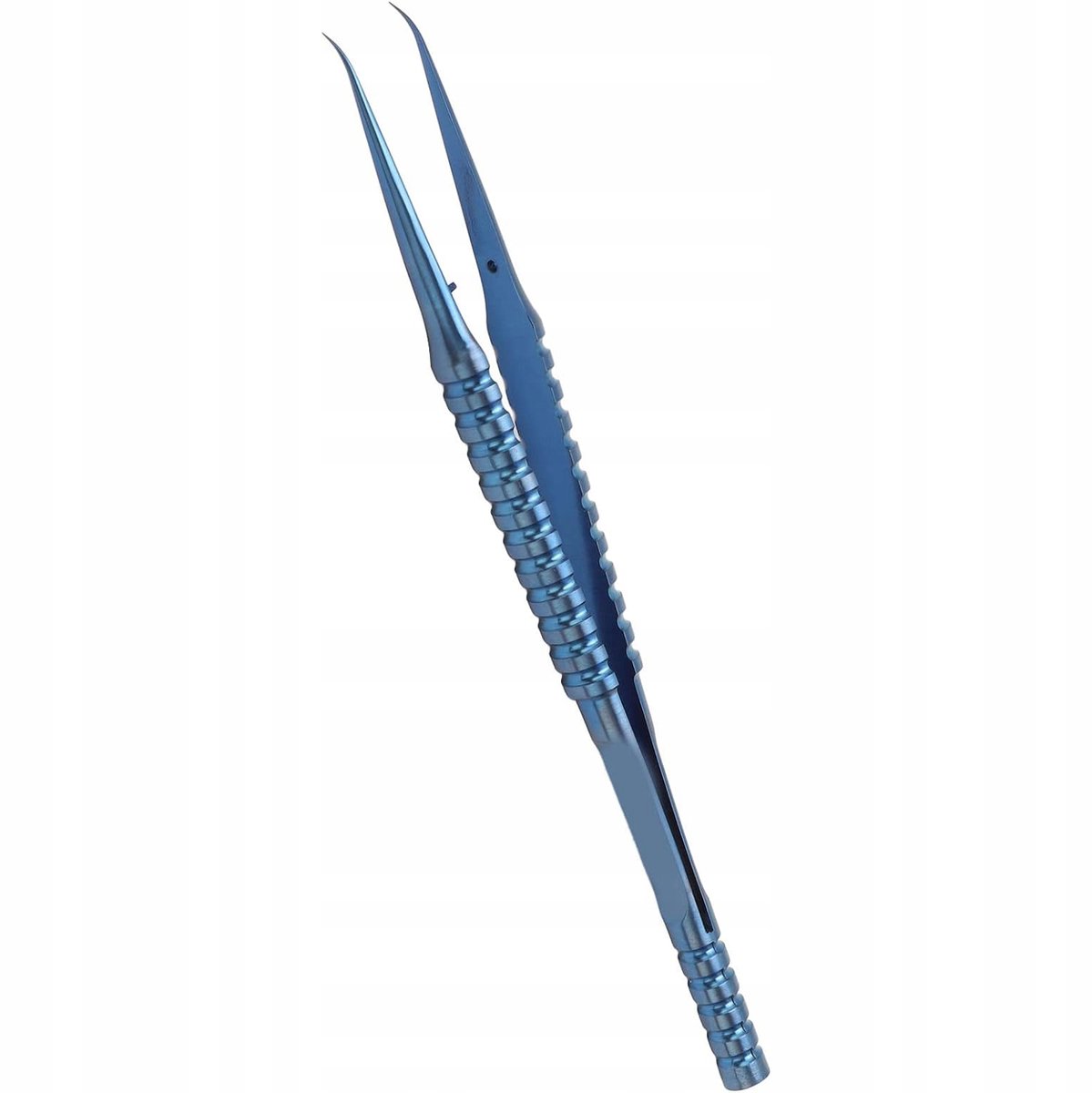 Rosfix Precisiepincet Gebogen - Titaan, Antimagnetisch - 140 mm, 0,15 mm Punt