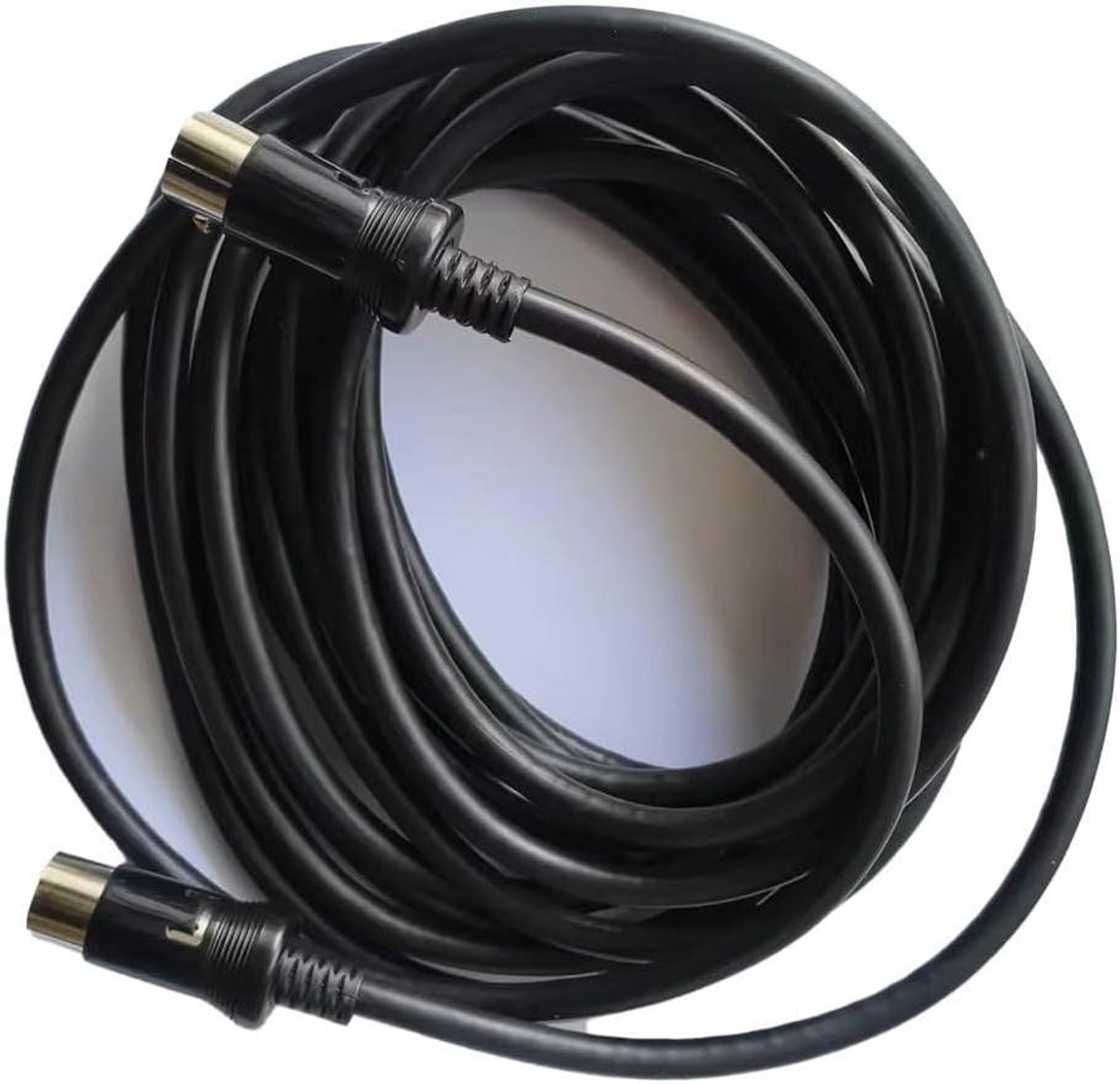 Audio Interface Kabel - Verbindingskabel DIN - Autoradio Aansluiten - Duurzame Constructie - 5 Meter - Zwart