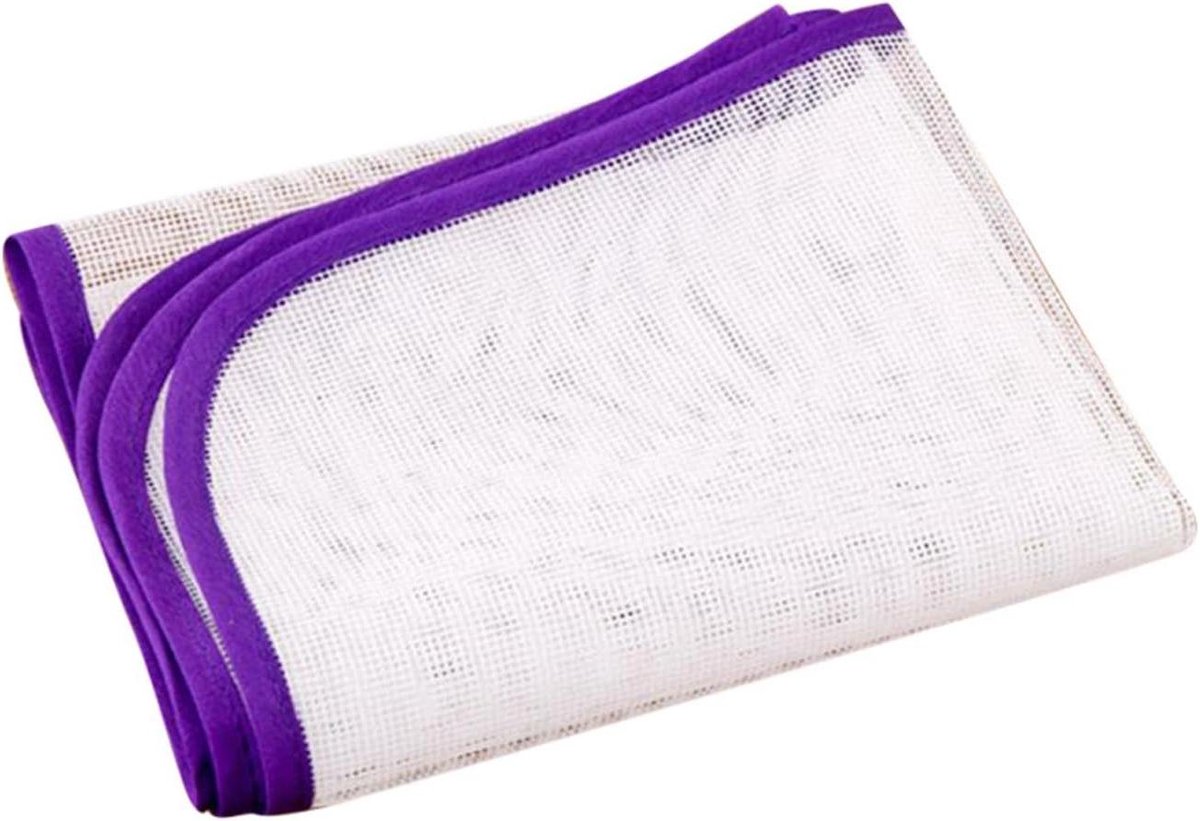 Strijkplankhoes Beschermdoek - Strijkdoek Hittebestendig - Kleding Strijken - Voorkomt Doorbranden - 40x60 cm - Wit