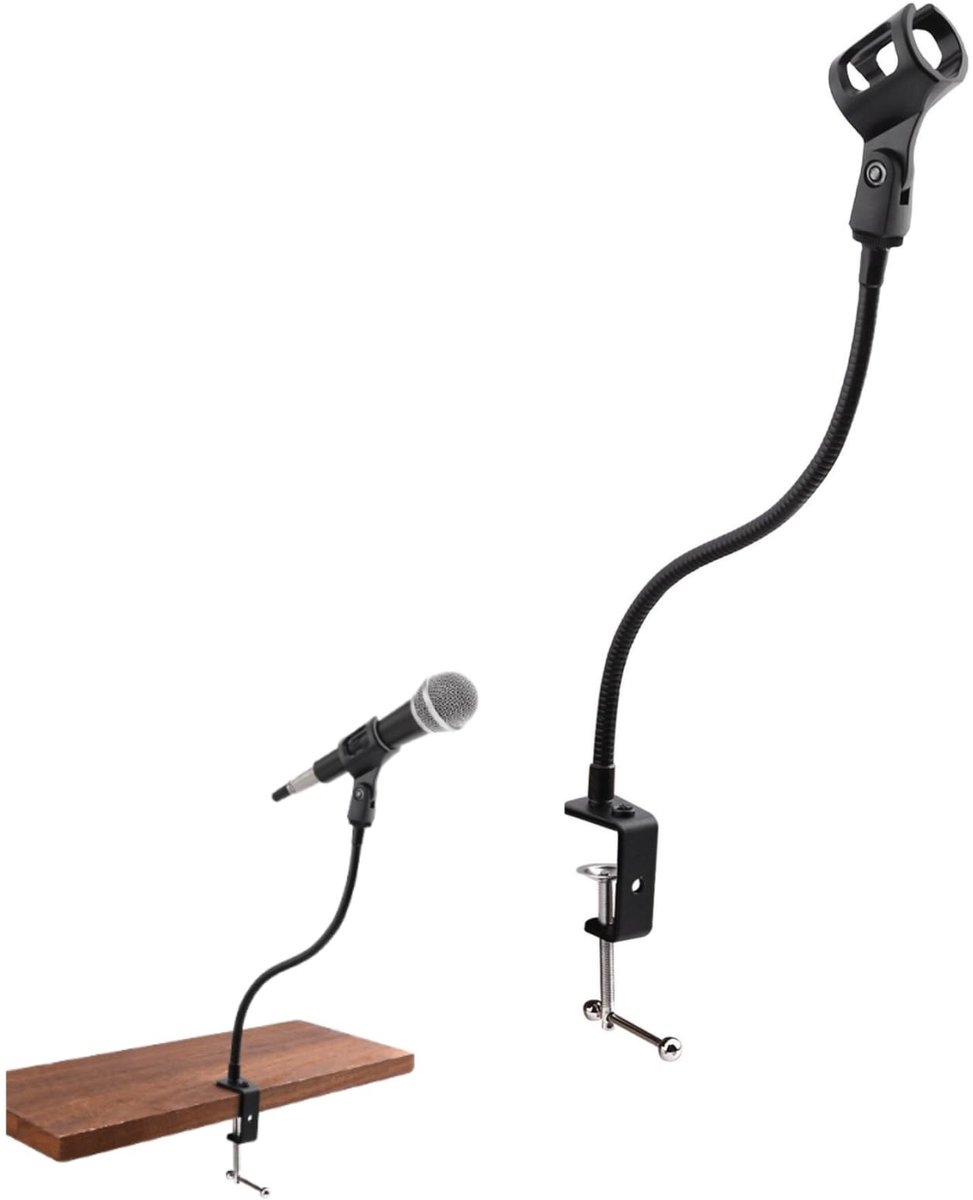 Omgoods - Flexibele Microfoonstandaard met Desk Clamp