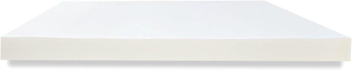 Schuimplaat - Vulling schuim - Geluidsisolatie - Hypoallergeen - 50 x 200 cm - Wit