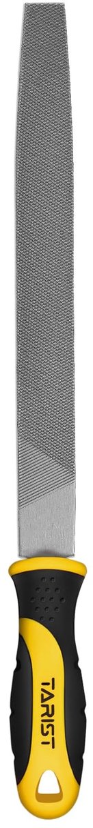 Omgoods - Professionele 10 Inch Platte Metalen Vijl van Carbonstaal