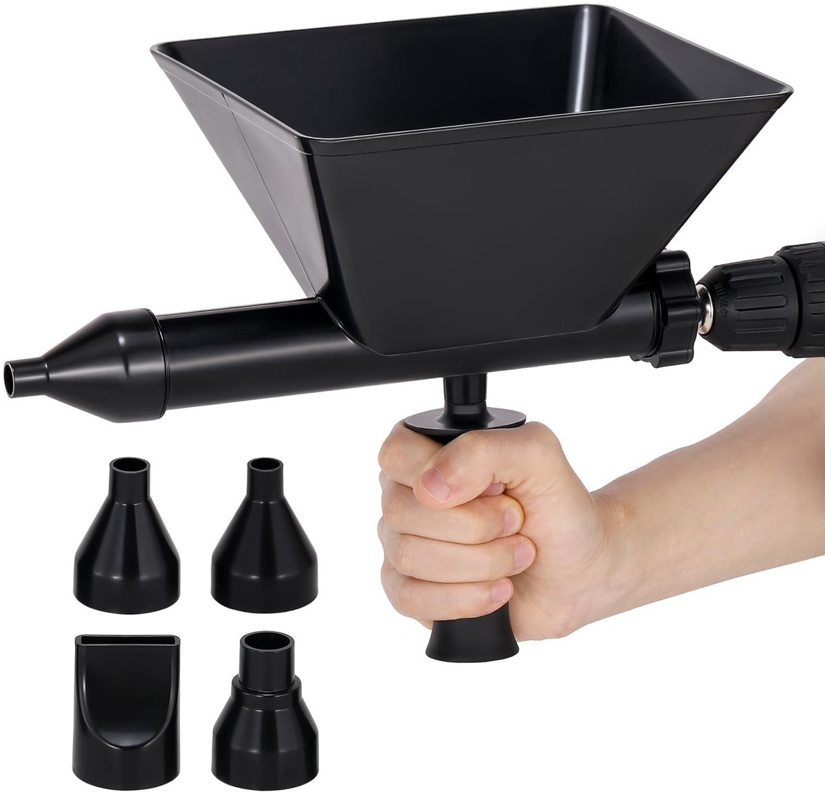 Omgoods - Elektrische Mortar Spuitpistool met 4 Nozzles