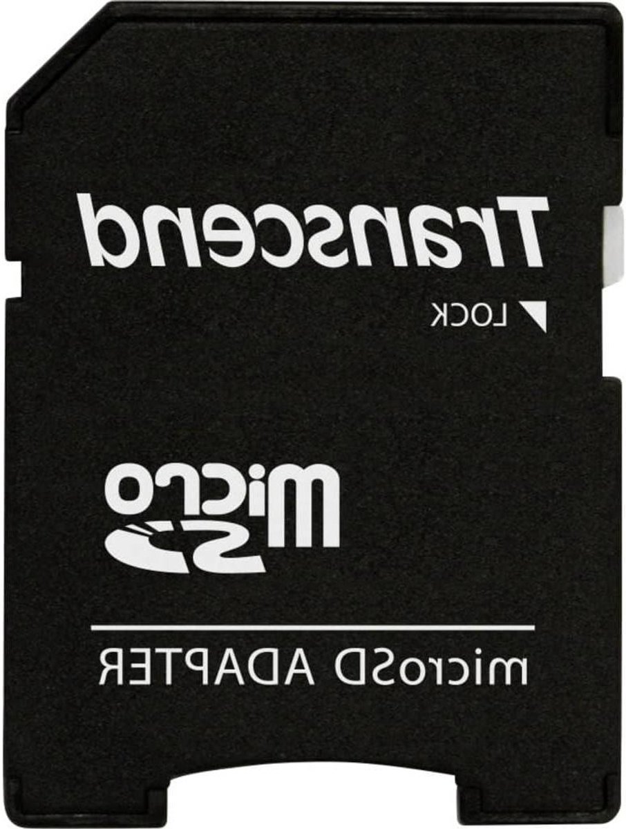 Geheugenkaart Adapter - SD Kaartlezer - Bestanden Overzetten - MicroSD naar SD - 100 MB/s - Zwart