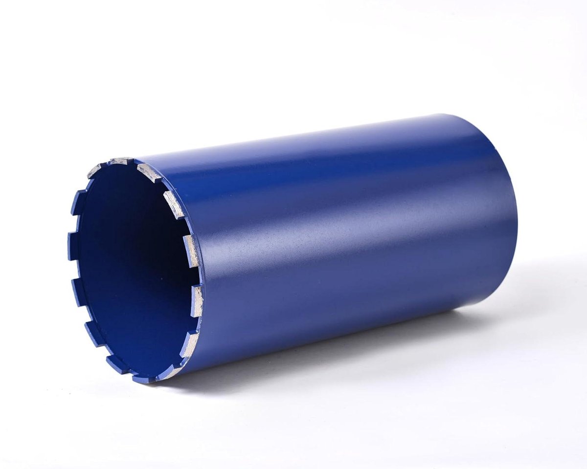 Diamantboorkroon - Kernboor - Precisie Boren - Turbo Diamantsegmenten - 244 mm x 400 mm - Zilver