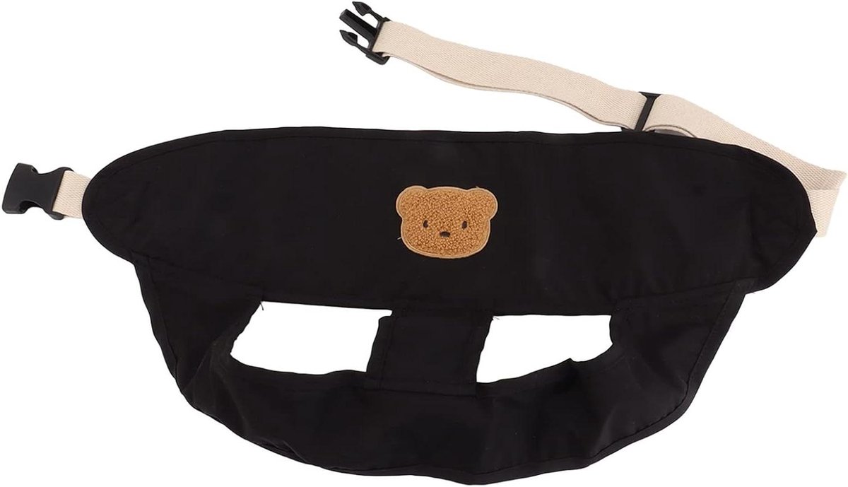 Babystoelharnas - Veiligheidsgordel - Veilig Zitten - Verstelbare Pasvorm - 54 Cm - Zwart