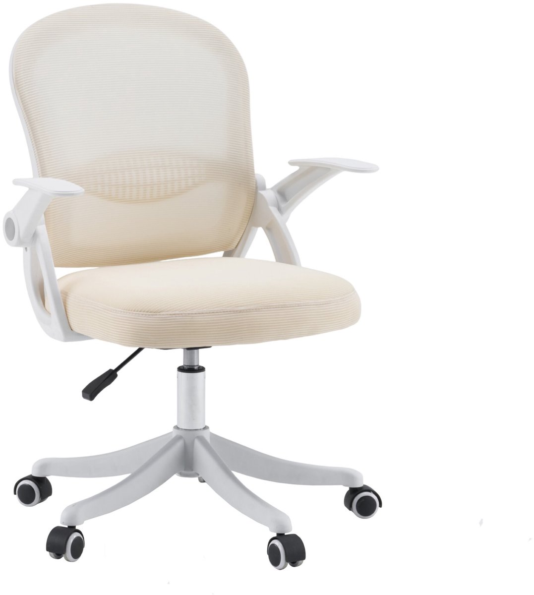 Bureaustoel / draaistoel Naluro gaas / stof beige hjh OFFICE