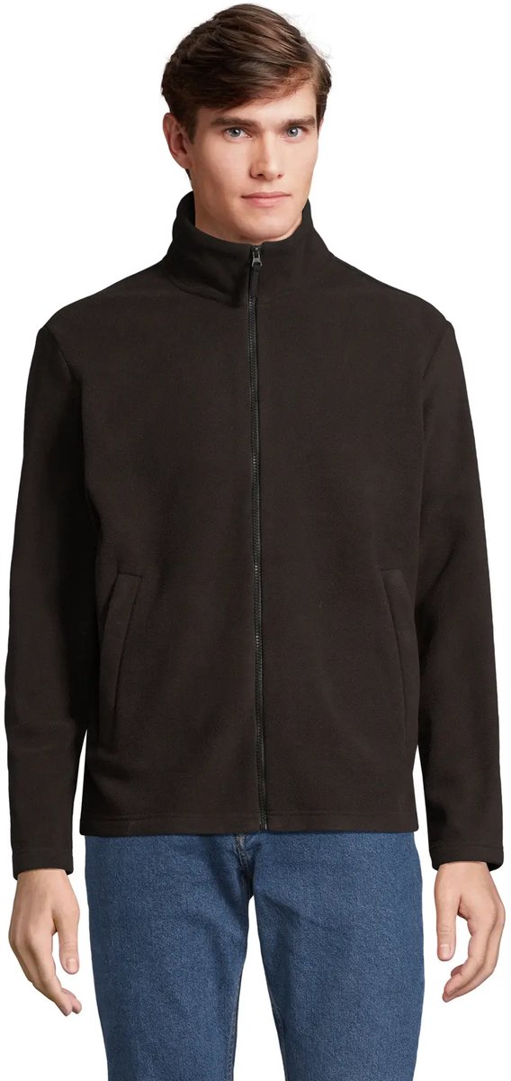 SOL’S Unisex Microfleece Full-Zip Jacket Nitro L04759 Zwart