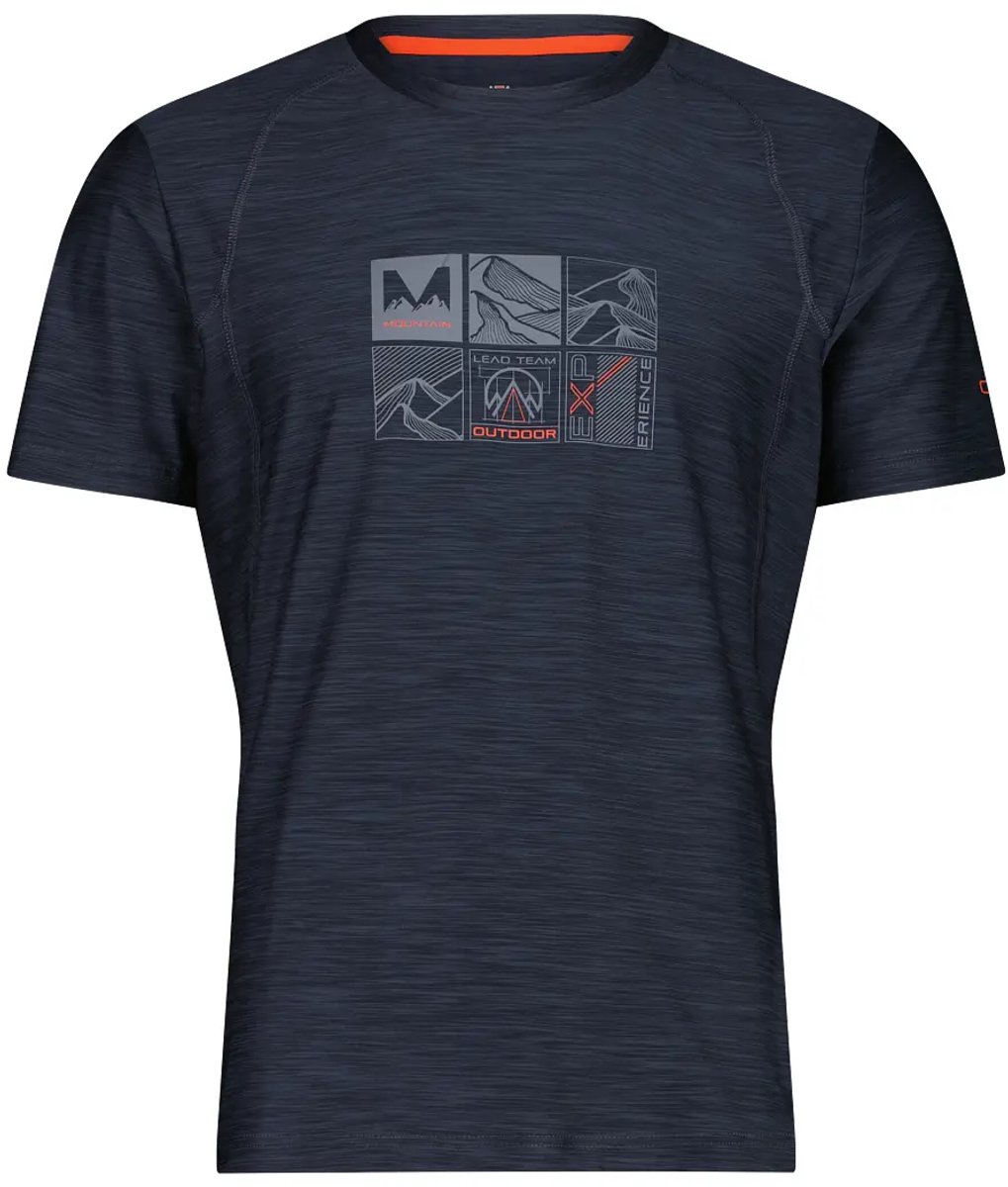 Bedrukt T-shirt CMP Stretch Blauw