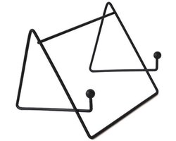 ARFUKA Boekstandaard Recept Kookboekhouder Kookboek Ezel Stand Roestvrij Staal Leesrecept Kookboek Tablet Houder voor Boeken, Documenten, Tijdschrift en Tabletten Zwart