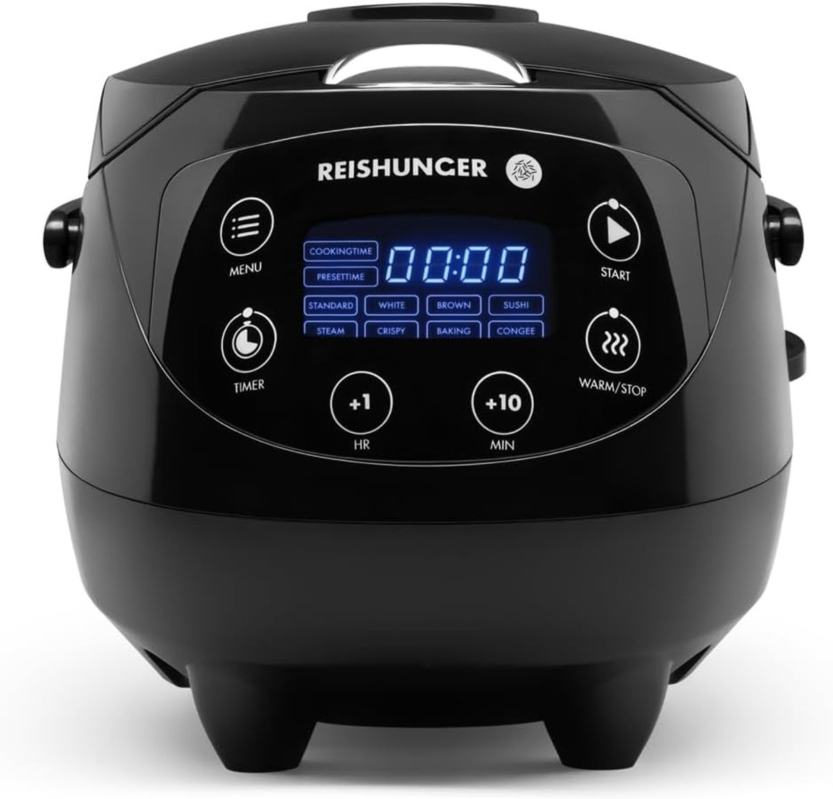 Multicooker - Zwart - 0,6 Liter - Digitale Rijstkoker met 7-fasen Kooktechnologie - Voor 1-3 Personen