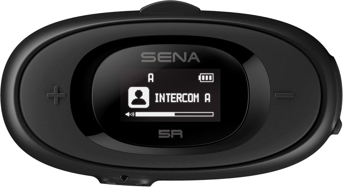 Motorhelm-headset - Zwart - 5R - Twee-weg HD Bluetooth Intercom - Voor Motorfietsgebruik