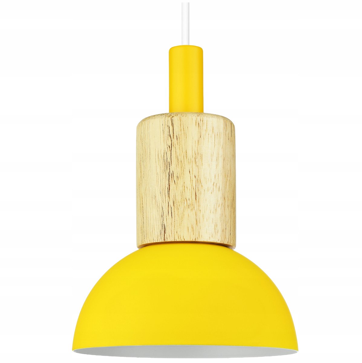 Merلوze Hanglamp E27 LED Pastel Geel - Scandinavisch Design