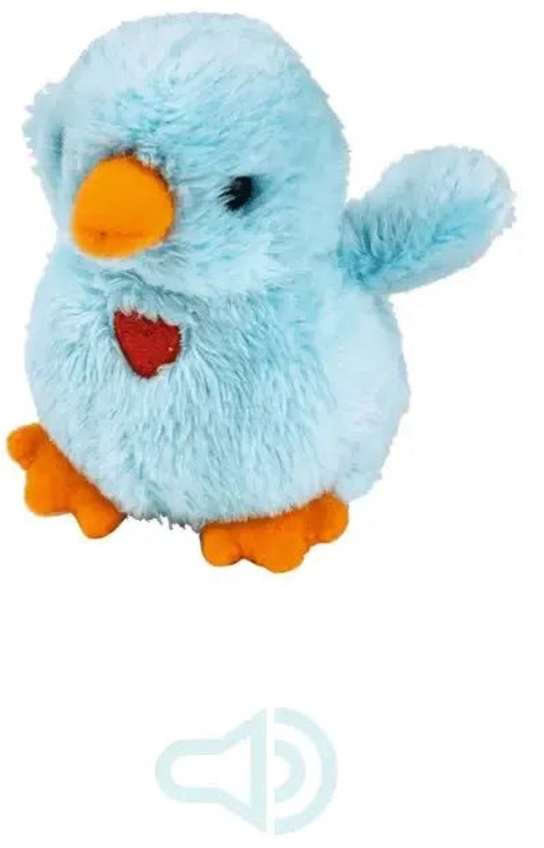 Kwetterkuiken Blauw - Knuffel