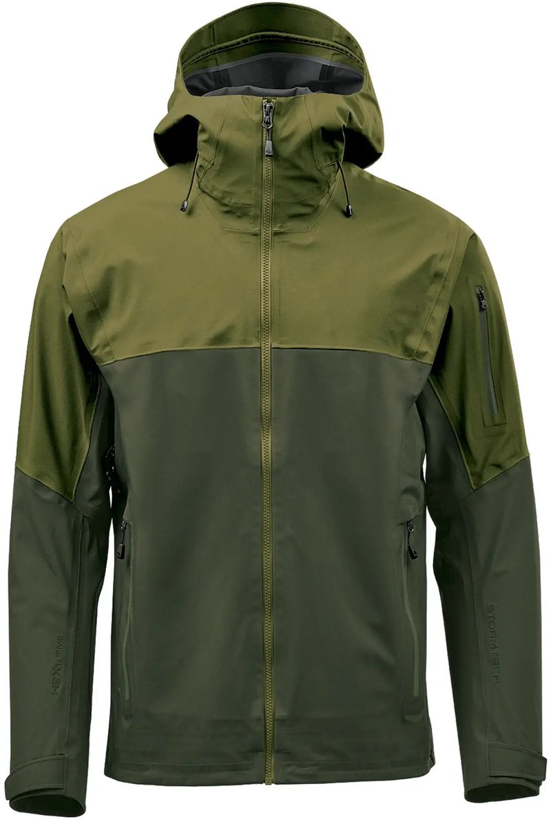 Stormtech Men’s Vertex Stormshell Jacket ST133 Chive/cypress