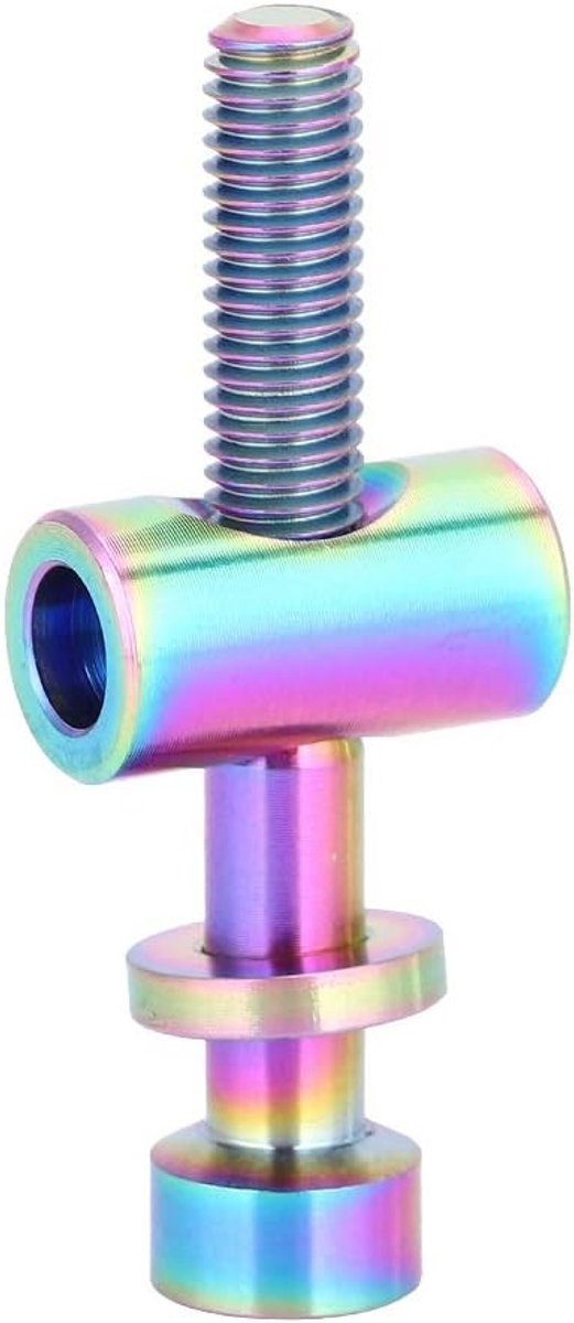 Verstelbare Fietszadelpen Schroef, Titanium Legering Fietszadel Bevestigingsbout voor Vervangingsonderdelen M5 30mm 35mm 40mm Opties, Duurzaam en Lichtgewicht