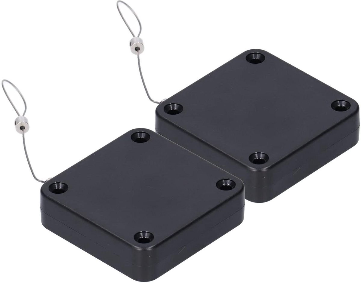 Automatische Deurdranger - Deurcloser Punch Gratis - Deuren Sluiten - 800G Trekkracht - 11 x 8.99 x 4.98 cm - Zwart