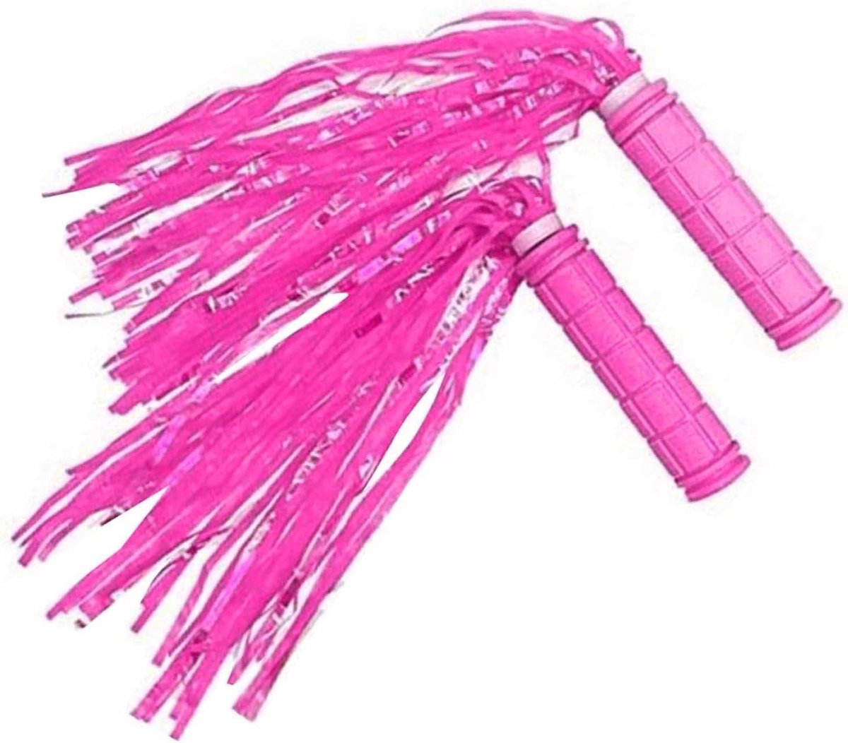 Kinderfietsdecoratie - Stuurkwasten Lint - Fiets Versieren - Universele Pasvorm - Niet van toepassing - Roze