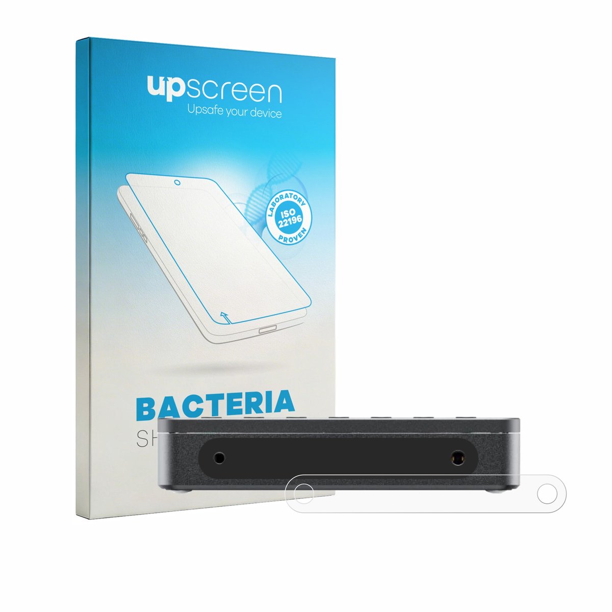 upscreen - Screenprotector voor FiiO DM13 BT - Folie Beschermfolie transparant antibacterieel