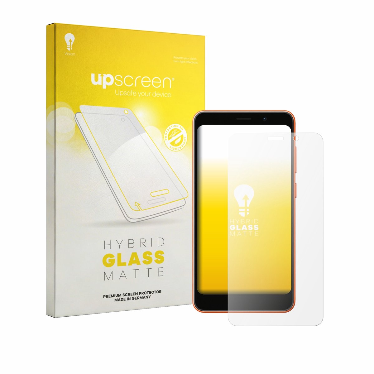 upscreen - Screenprotector voor Ulefone Note 22 - Folie Beschermfolie Beschermglas matte