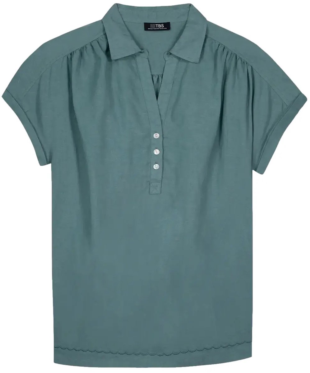 Vrouwenblouse TBS Tahismis